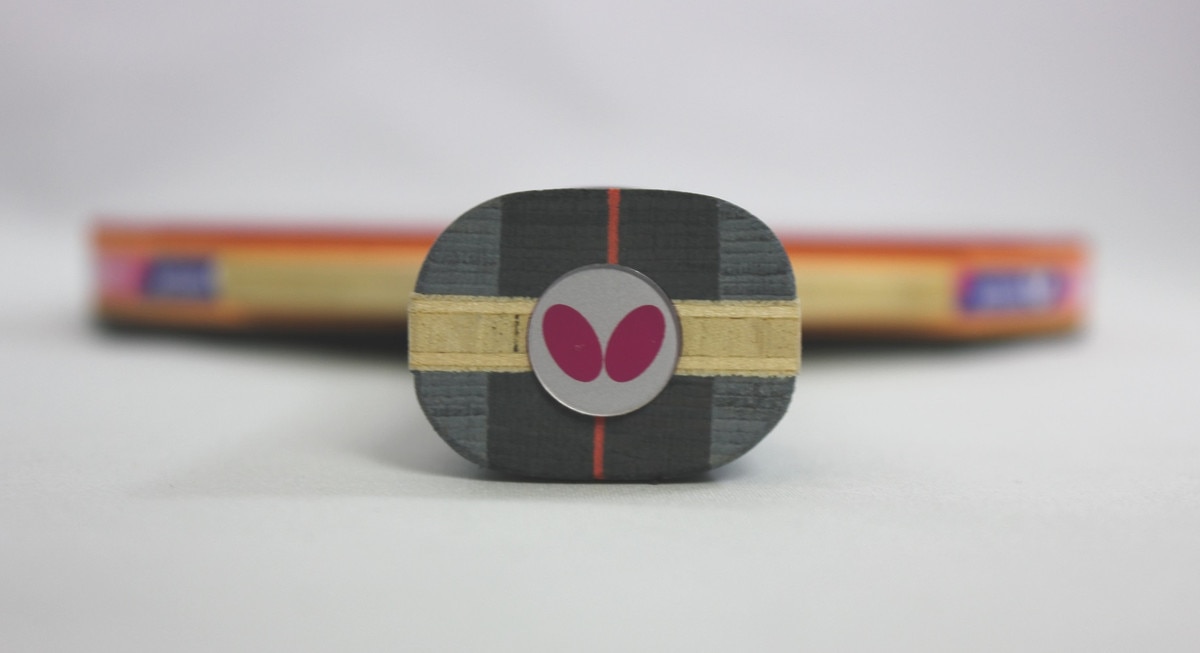 Butterfly Nakama S-6 Racket: Butterfly Emblem